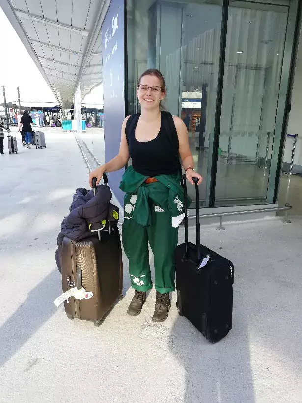Back home, but with fancier clothes! ;)