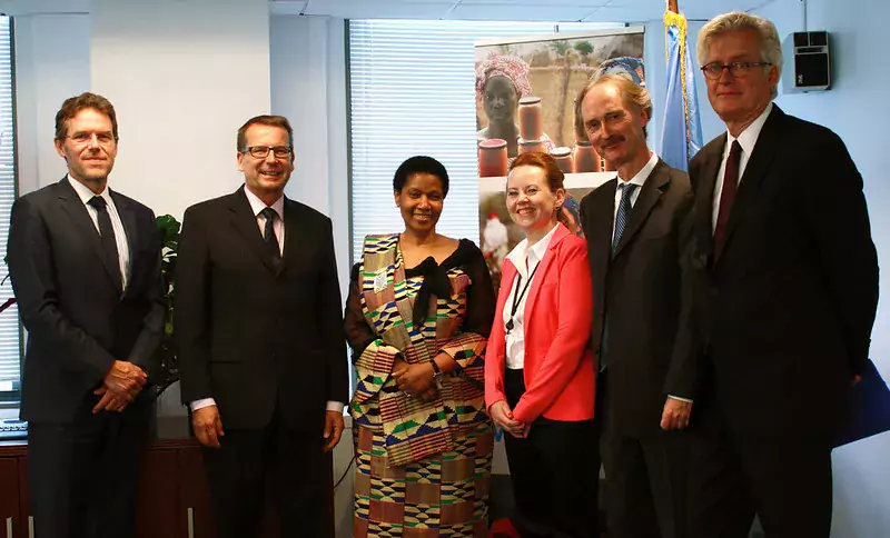 UN Women Executive Director Phumzile Mlambo-Ngcuka meets with the Permanent Representatives to the UN of the five Nordic countries. Photo: UN Women Gallery, licensed under CC BY-NC-ND 2.0