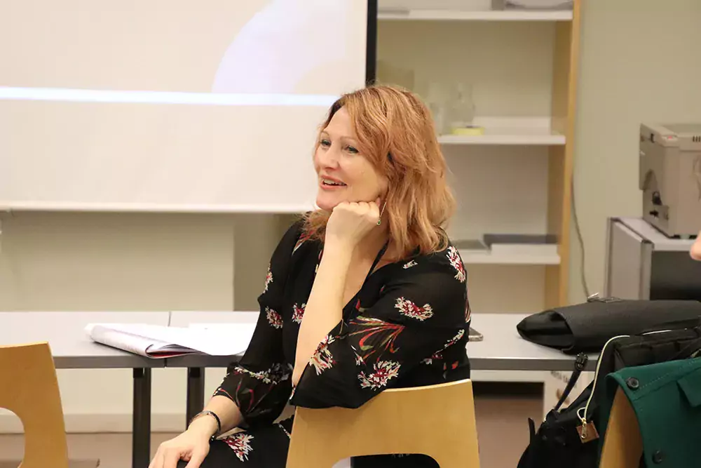 Sirkeä Mäkinen chaired the panel on digitalization in education